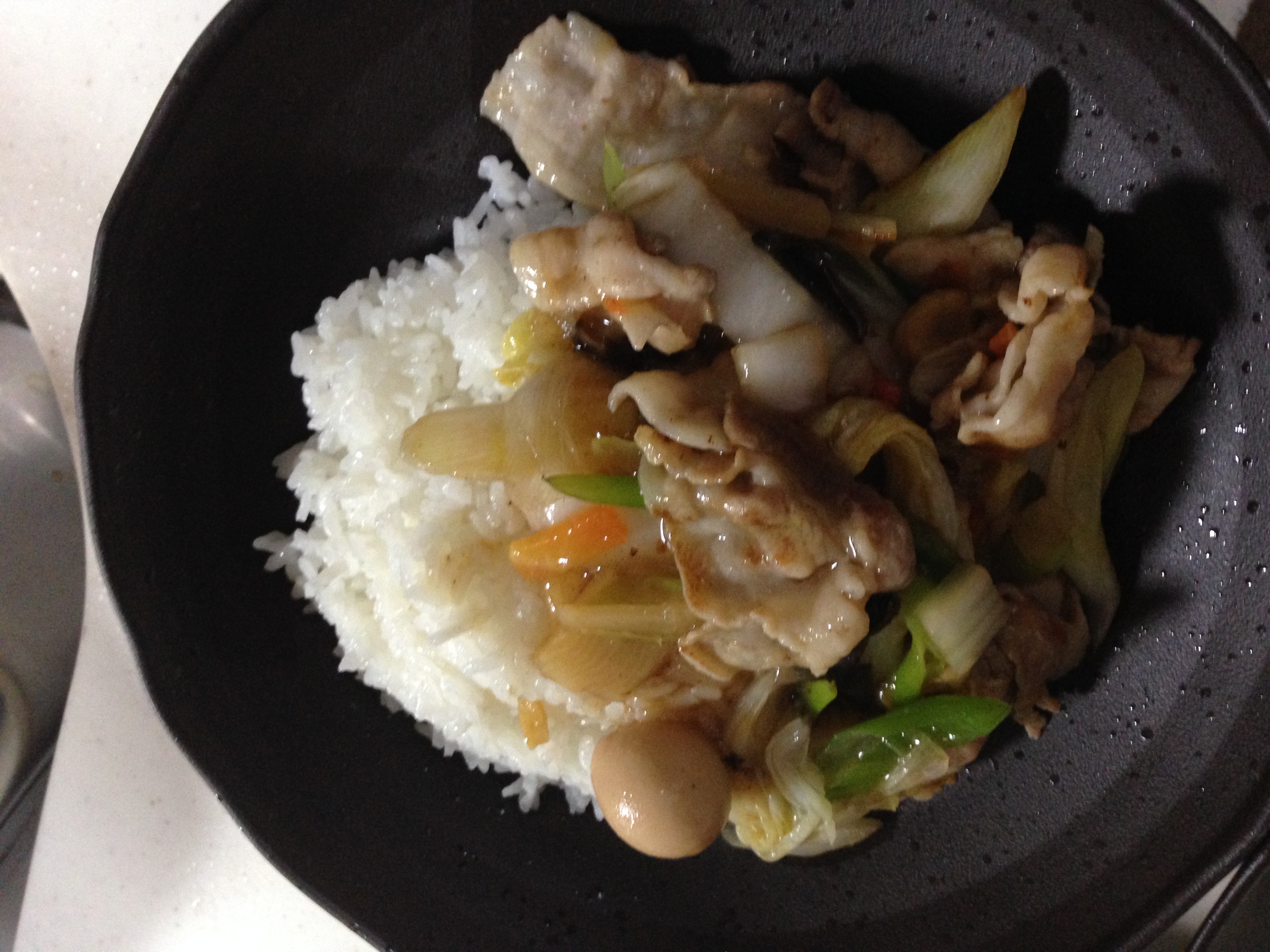 簡単,節約,中華丼,レトルト,アレンジ,かさ増し,あんかけ