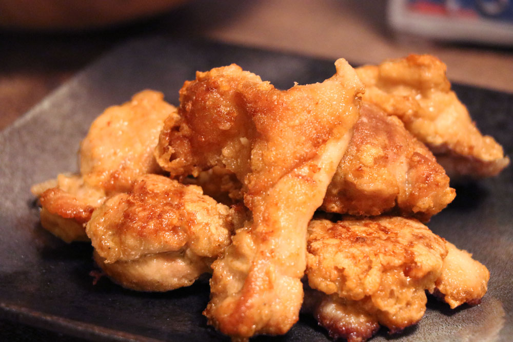 サクっとさせたから揚げ