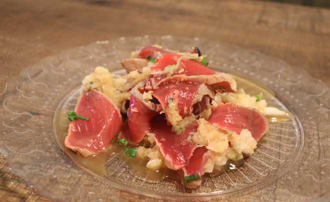 カツオのたたきの生臭さを消すレシピ