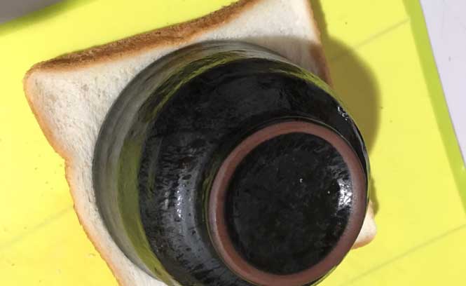 ピザ風ホットサンド作り