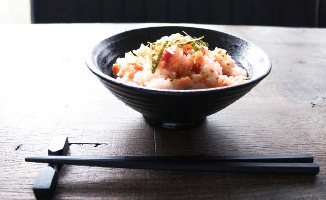 鮭と梅のまぜごはん