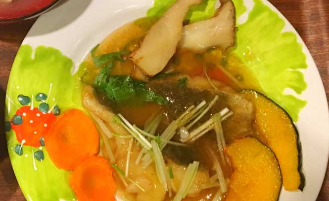 タラの甘酢あんかけ